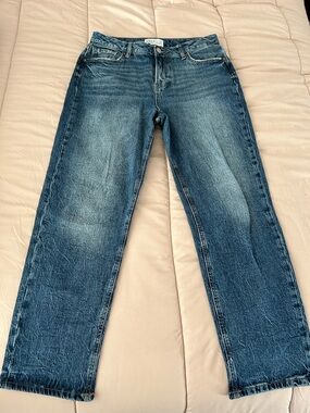 Primark Women's Blue Flare Jeans